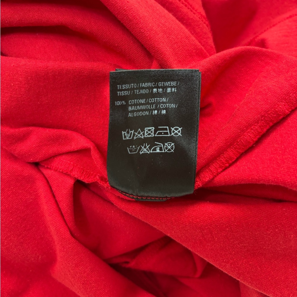 Balenciaga red wheat short‎ sleeved T-shirt 
Second hand - Picture 6 of 7